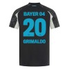 Conjunto (Camiseta+Pantalón Corto) Bayer 04 Leverkusen Alejandro Grimaldo 20 Tercera Equipación 2024-25 - Niño